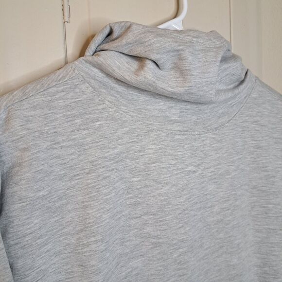 Z By Zella Women High Neck Hoodie Gray Soft With Pockets Size XS - Picture 5 of 10